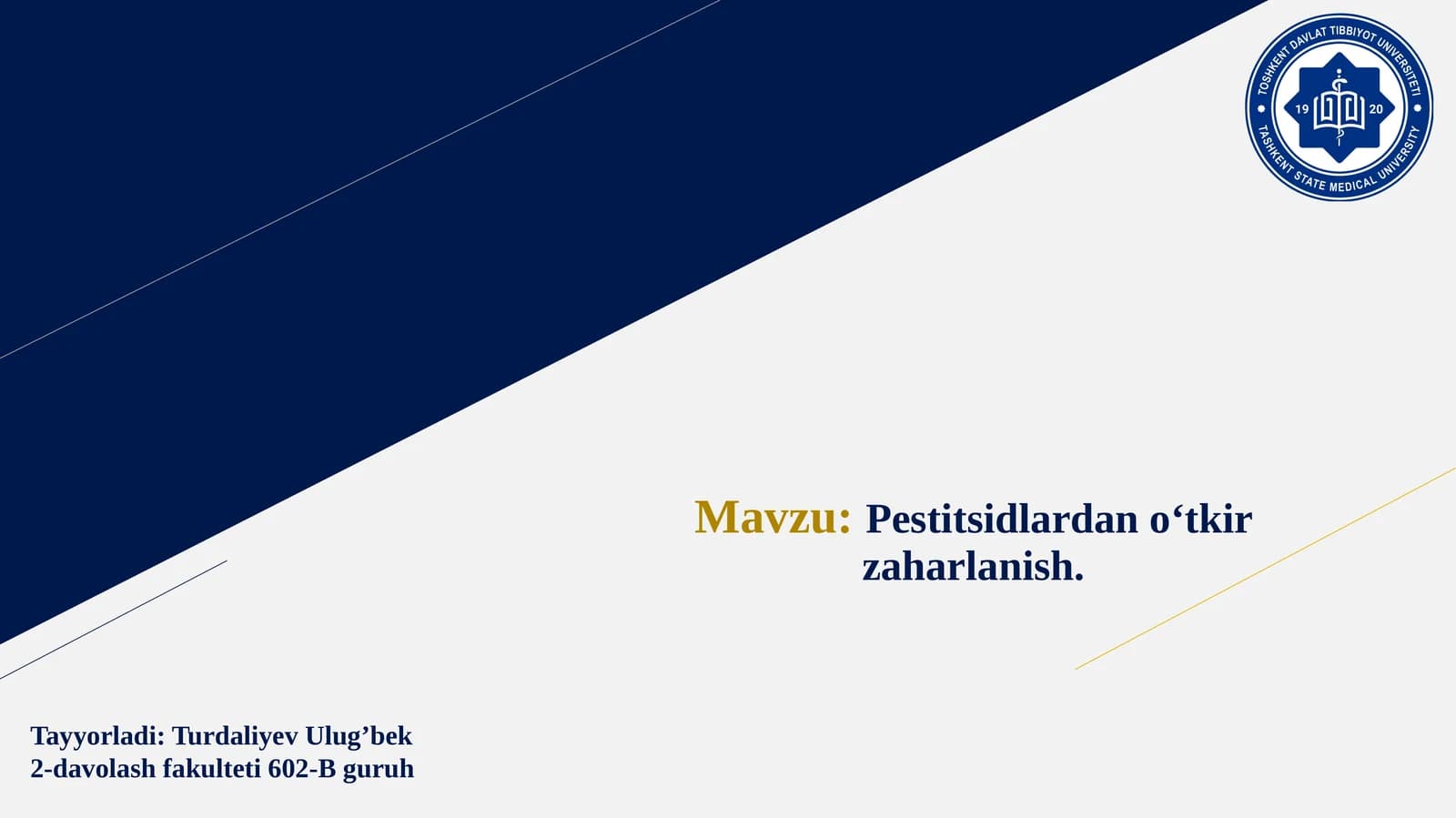 Pestitsidlardano‘tkirzaharlanish