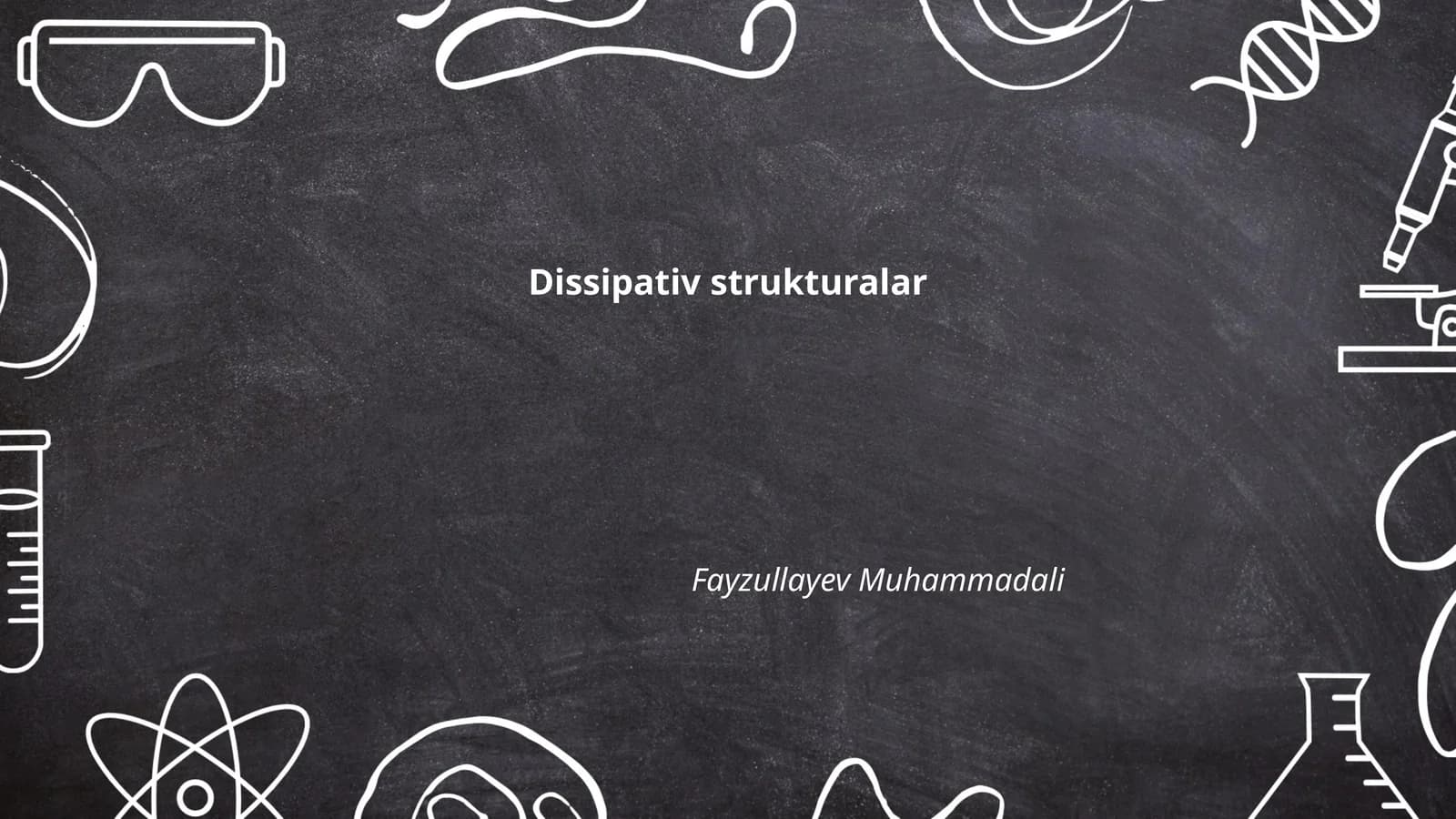 Dissipativ strukturalar
