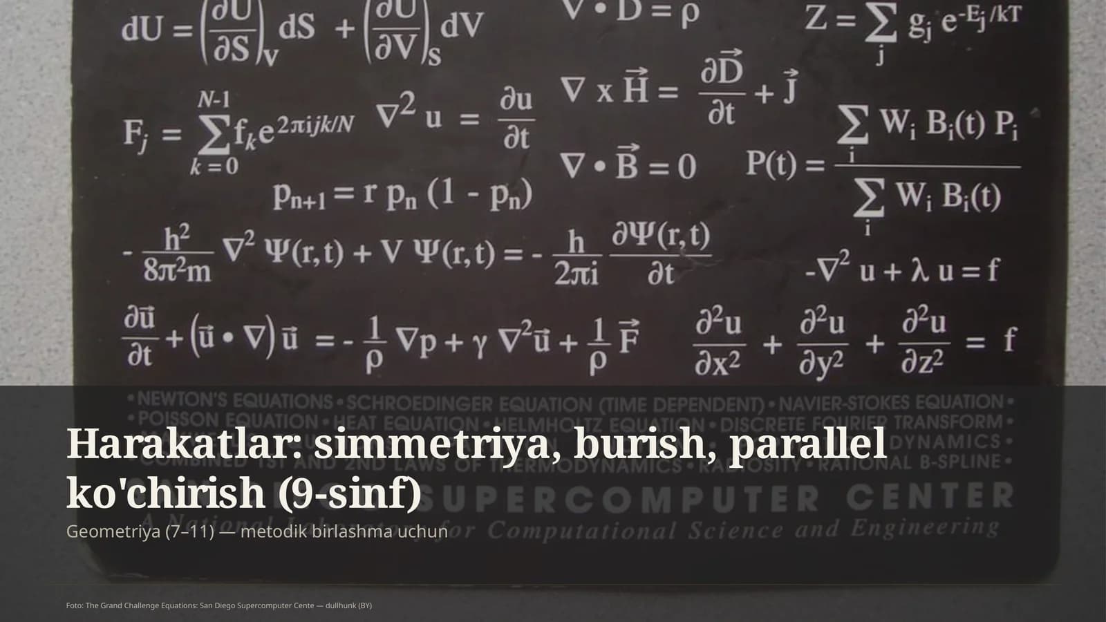 Geometriya (7–11) — metodik birlashma uchun