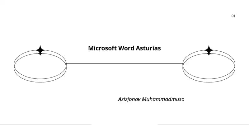Microsoft Word Asturias
