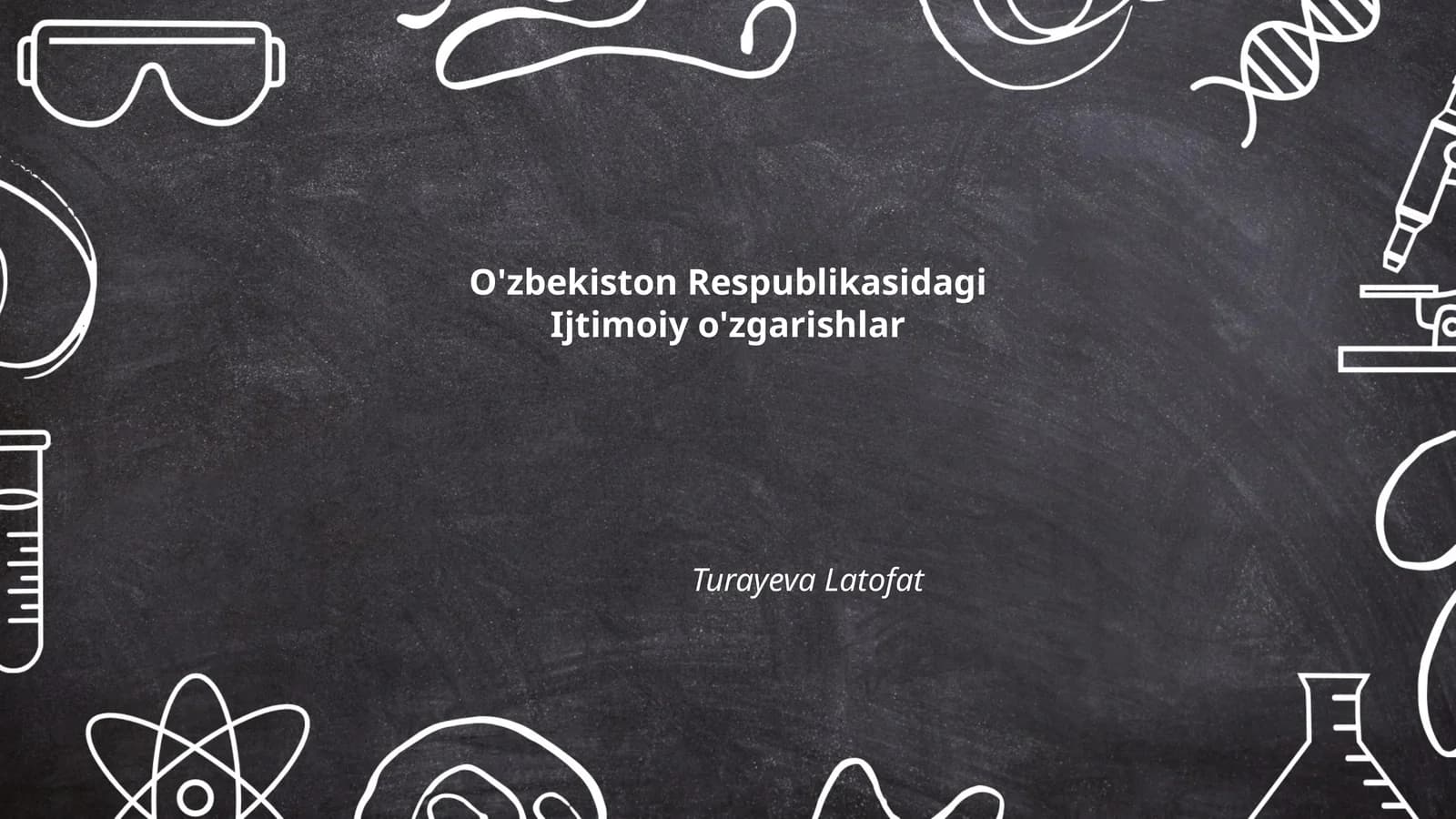 O'zbekiston Respublikasidagi Ijtimoiy o'zgarishlar