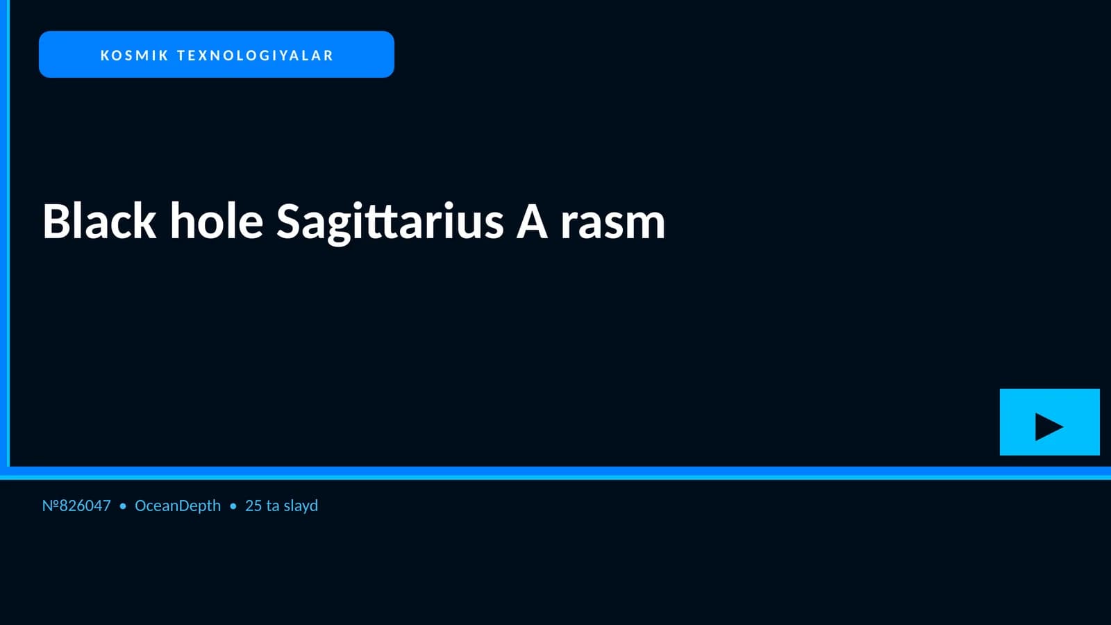 KOSMIK TEXNOLOGIYALAR