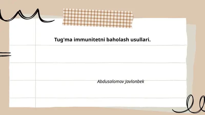 Neytrofillarning fagositoz va yutilish indeksini baholash usullari