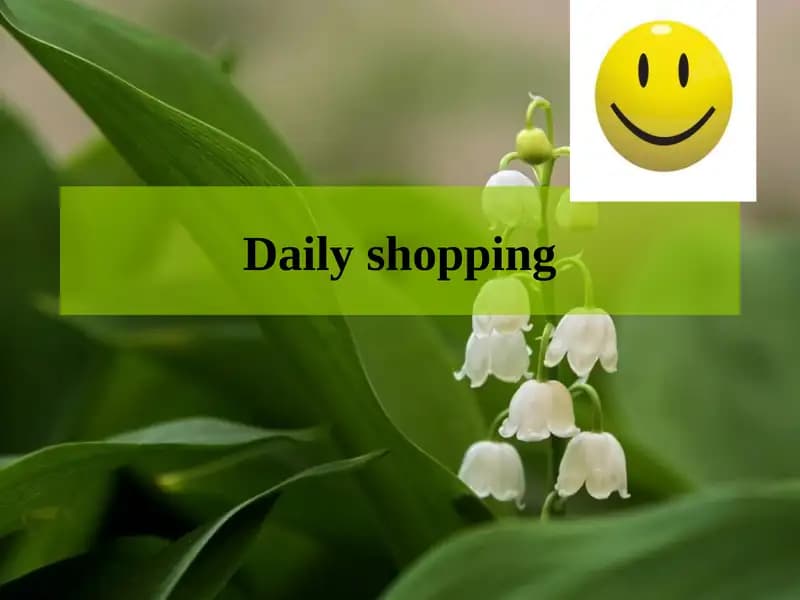 Daily shopping