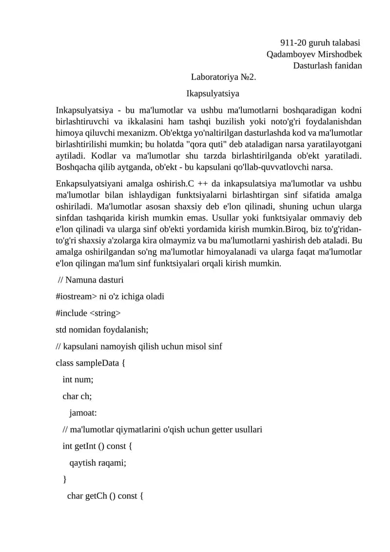 Ikapsulyatsiya