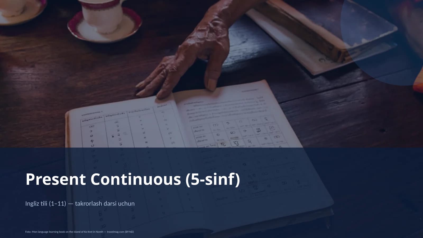 Present Continuous (5-sinf)