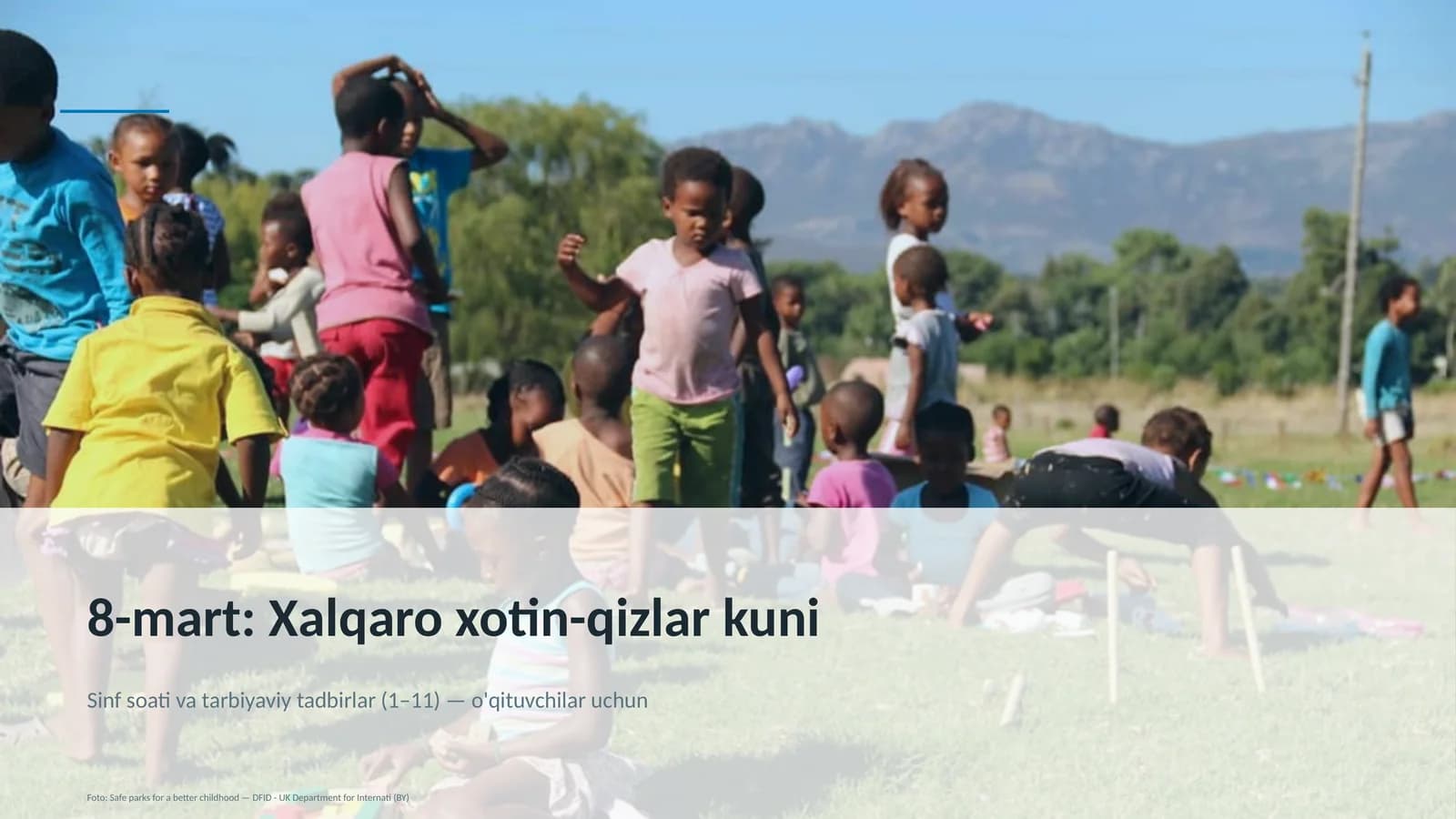 Xalqaro xotin-qizlar kuni