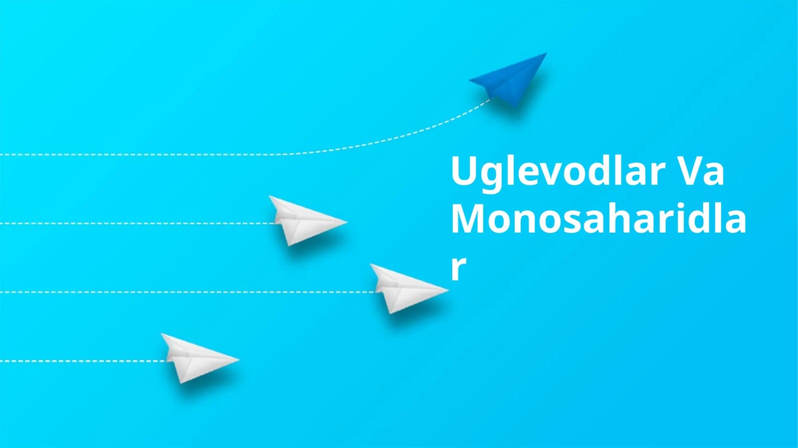 Uglevodlar Va Monosaharidlar