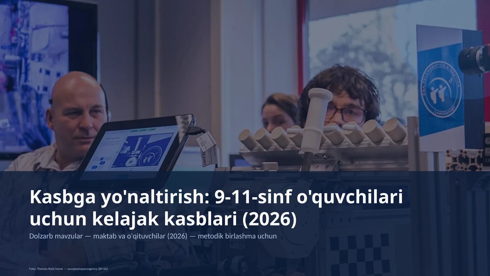 Kasbga yo'naltirish: 9-11-sinf o'quvchilari uchun kelajak kasblari (2026)
