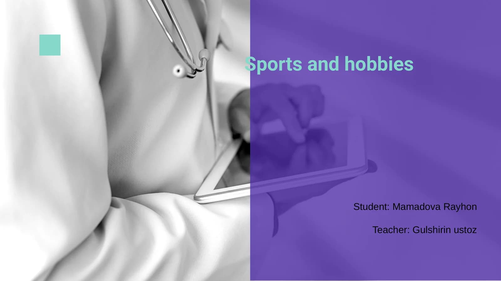 Sports and Hobbies