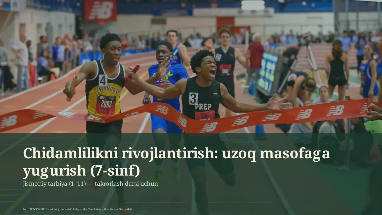 Jismoniy tarbiya (1–11) — takrorlash darsi