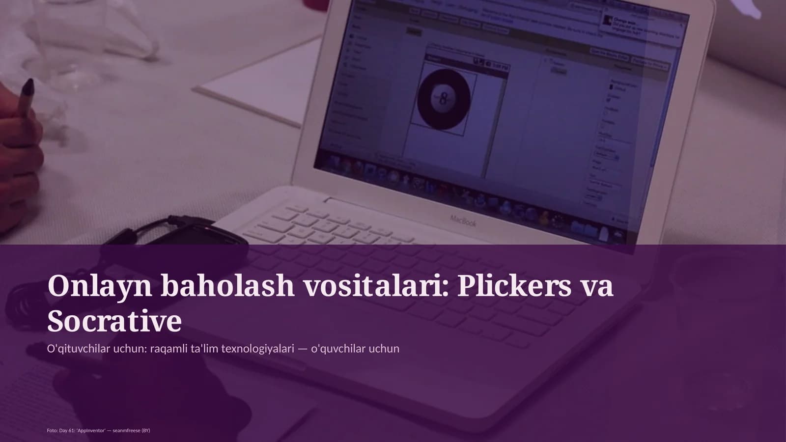Onlayn baholash vositalari: Plickers va Socrative