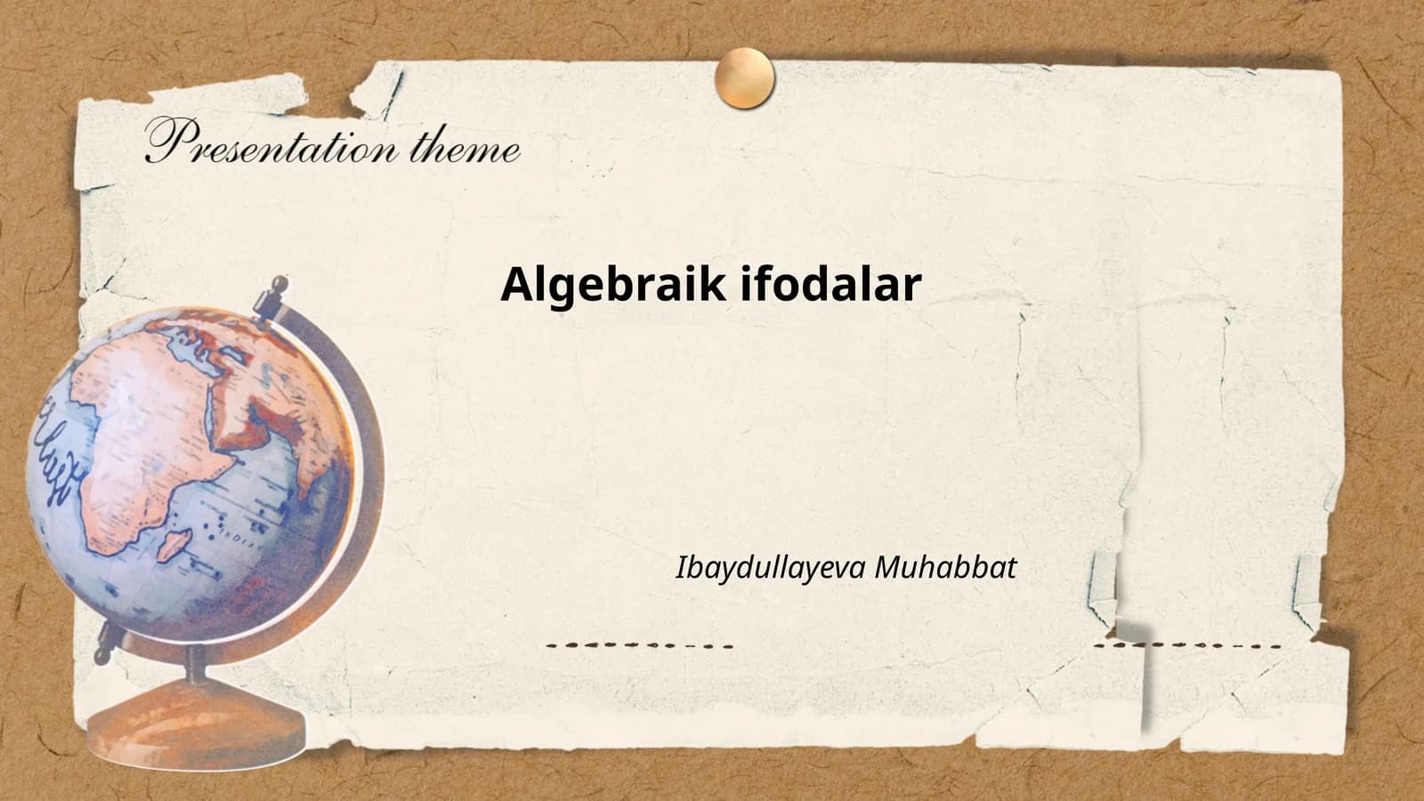 Algebraik ifodalar
