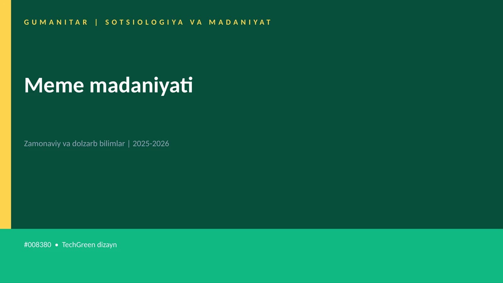 Meme madaniyati