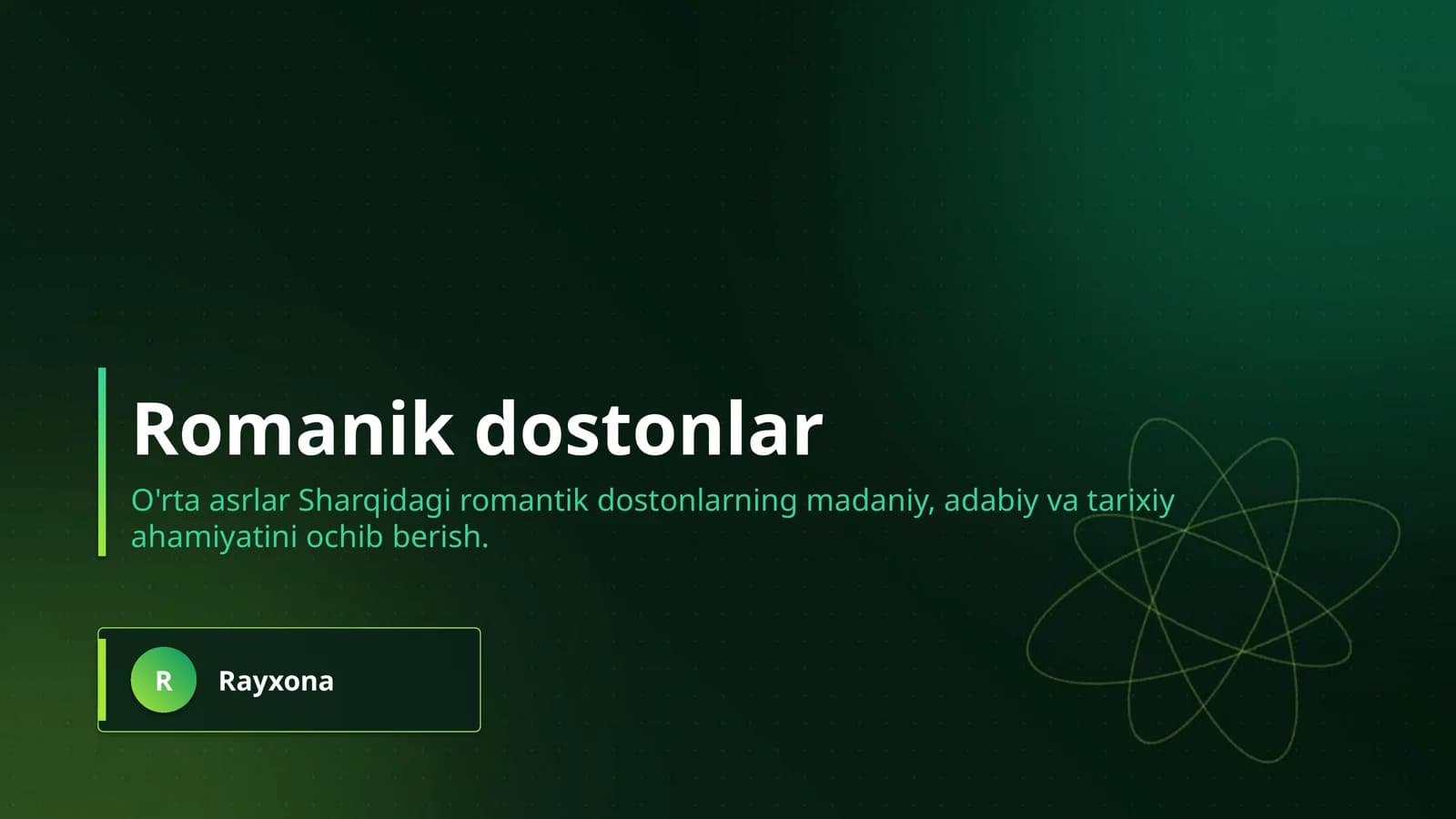 Romanik dostonlar