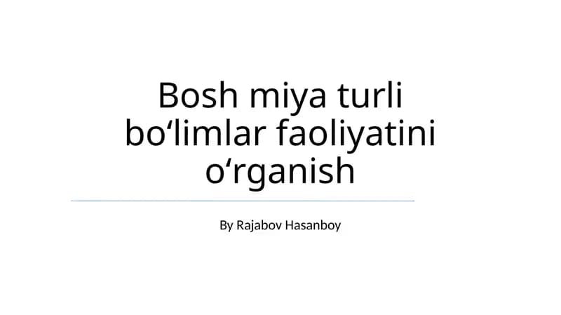 Bazal ganglionlar