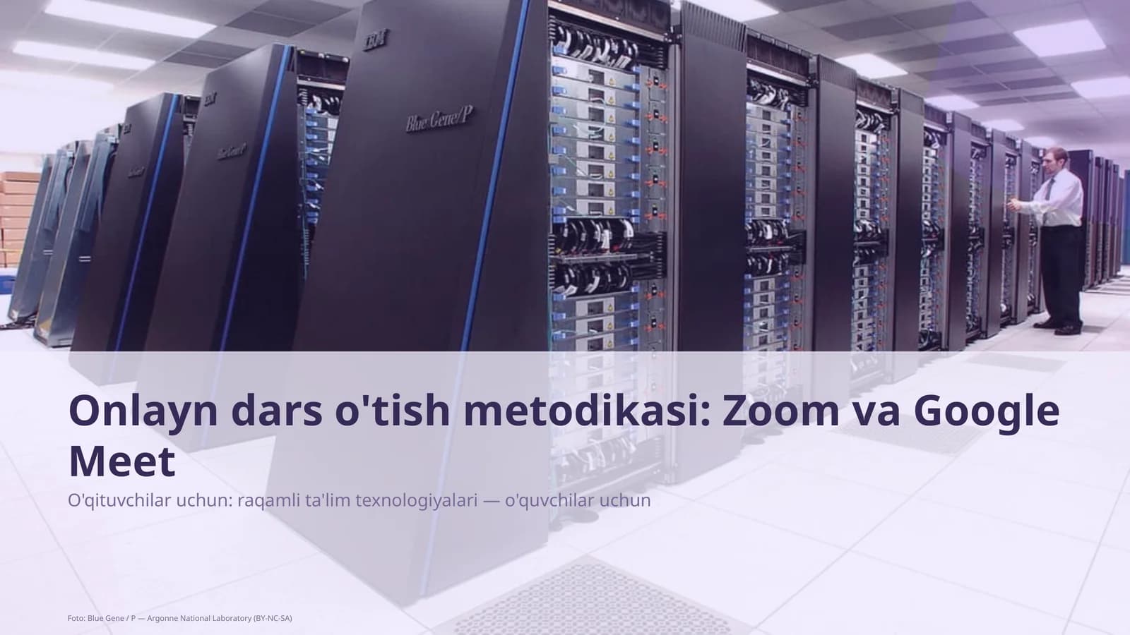 Onlayn dars o'tish metodikasi: Zoom va Google Meet