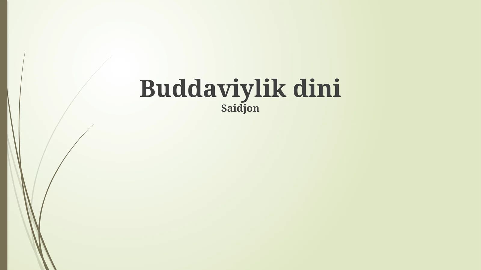 Buddaviylik dini