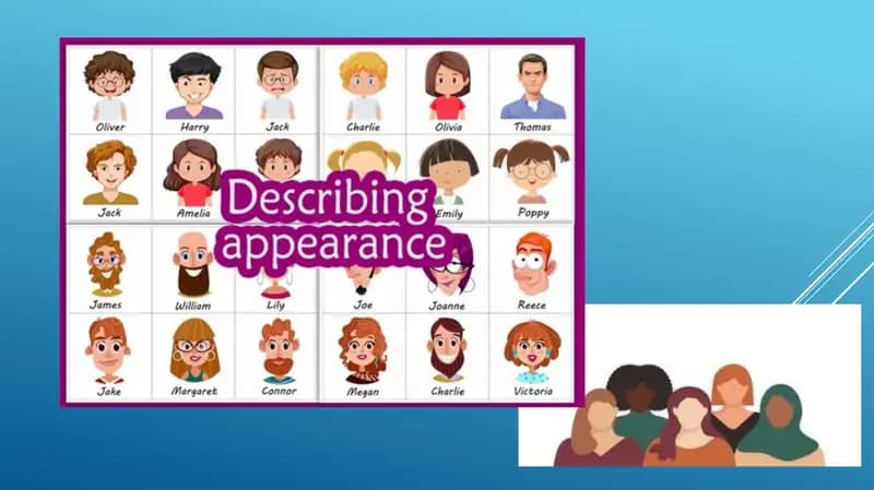 Appearance description