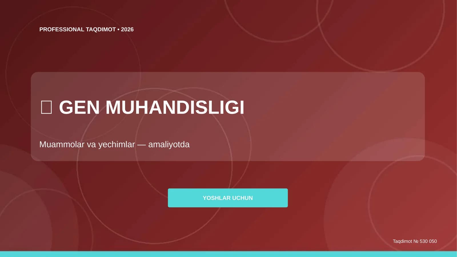 GEN MUHANDISLIGI