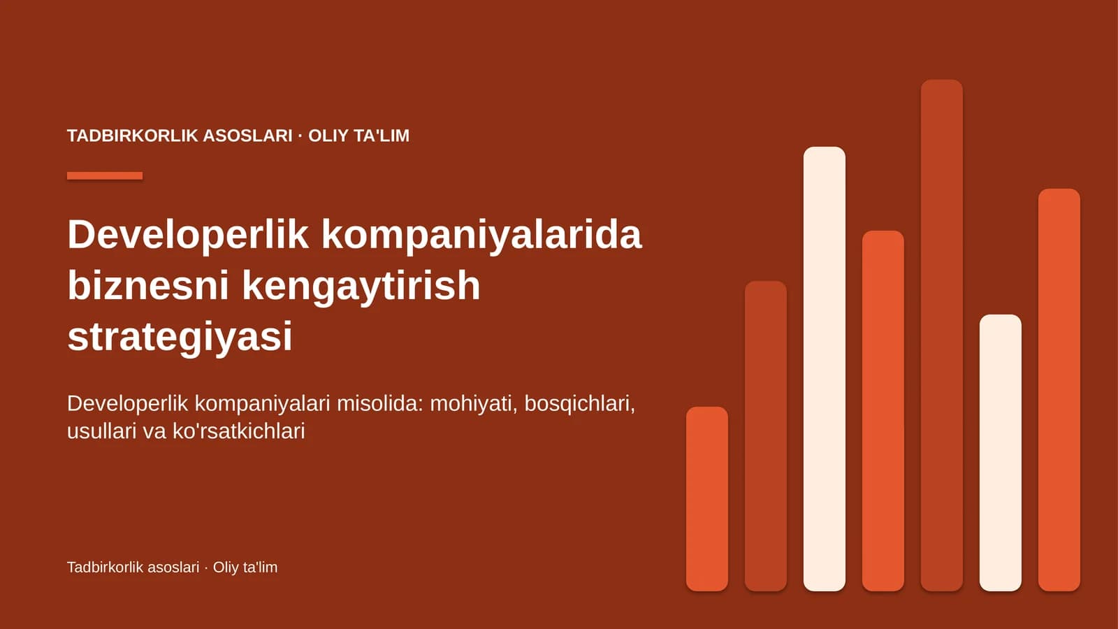 developerlik kompaniyalarida biznesni kengaytirish strategiyasi 6737