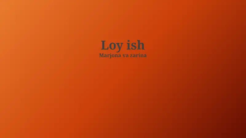 Loy ish