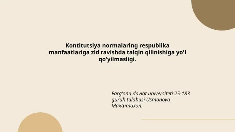 Kontitutsiya normalari