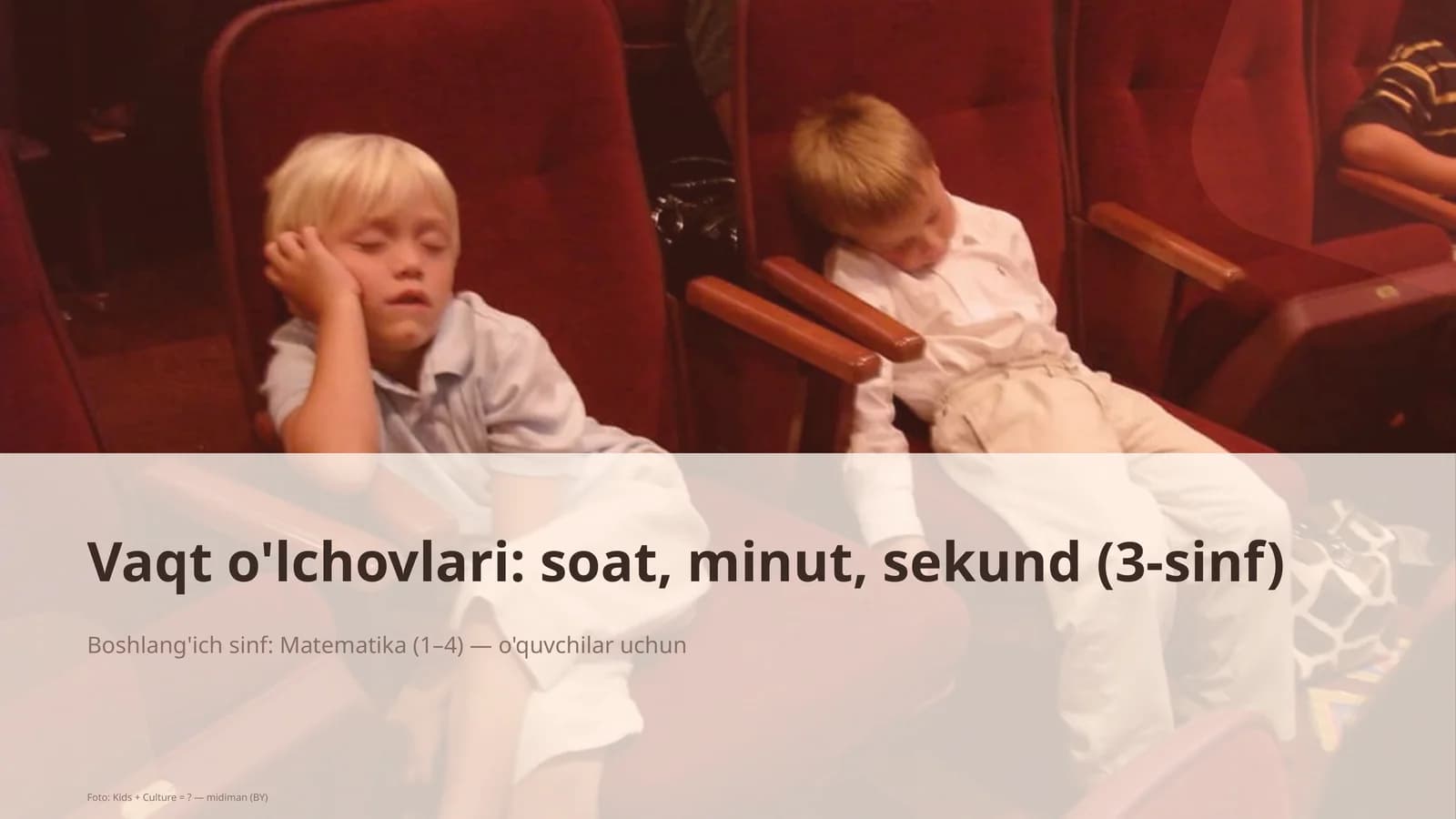 Foto: Kids + Culture =? — midiman (BY)