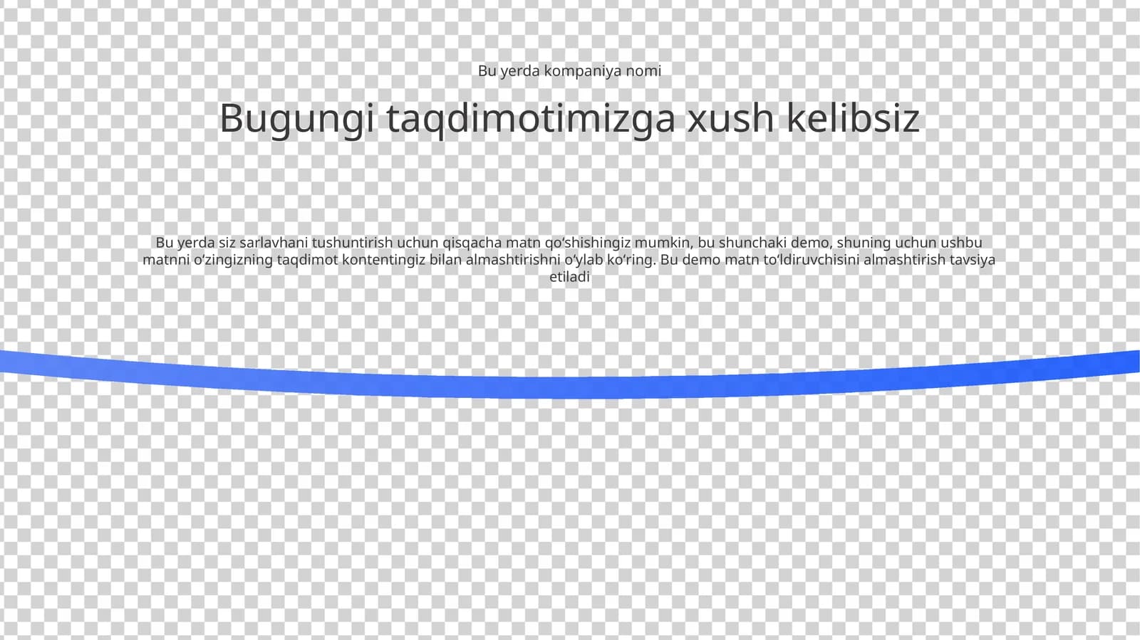 Zamonaviy Sarlavha Taqdimoti (10 Slayd)
