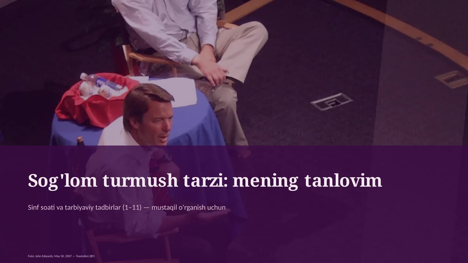 Sinf soati va tarbiyaviy tadbirlar