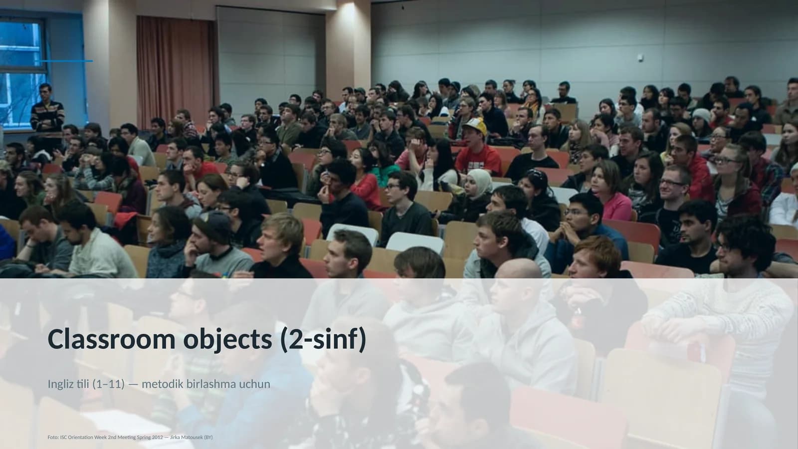 Classroom objects (2-sinf)