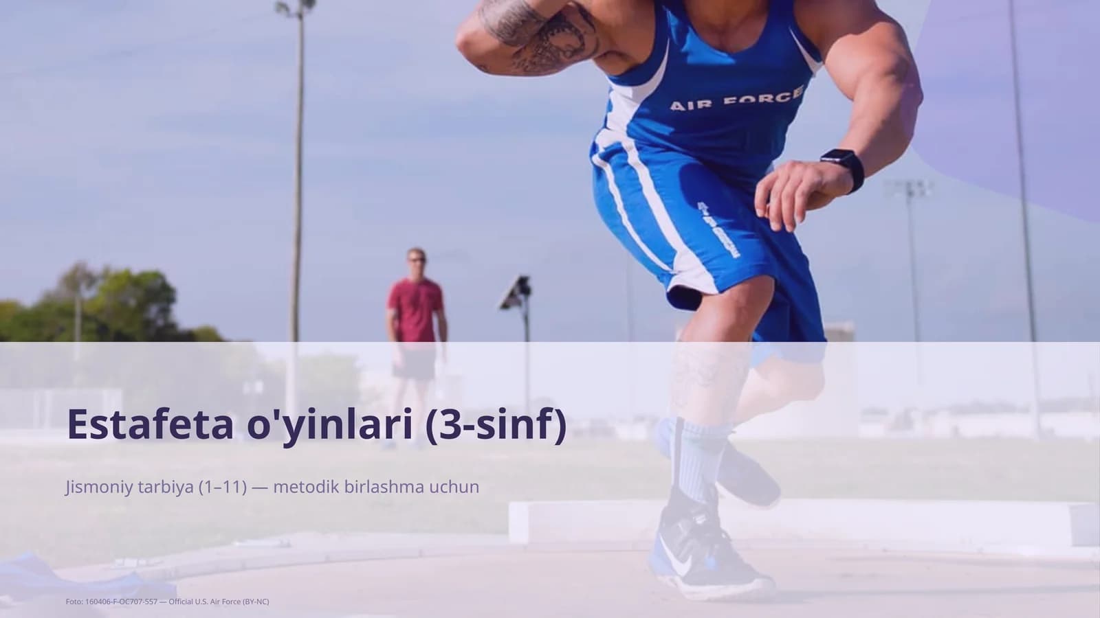 Estafeta o'yinlari (3-sinf)