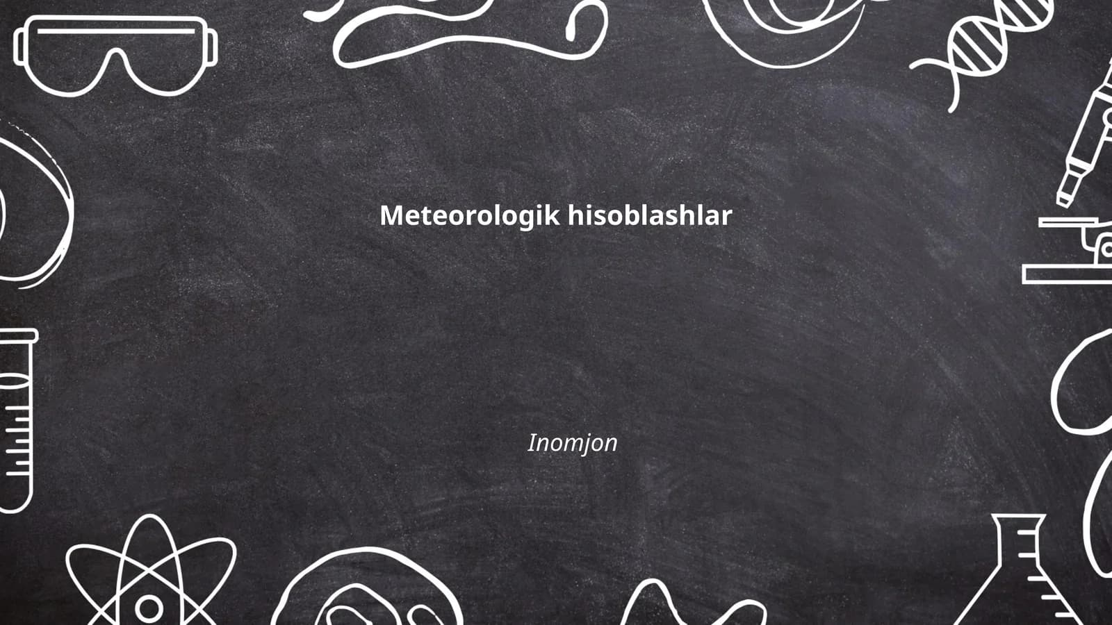 Meteorologik hisoblashlar