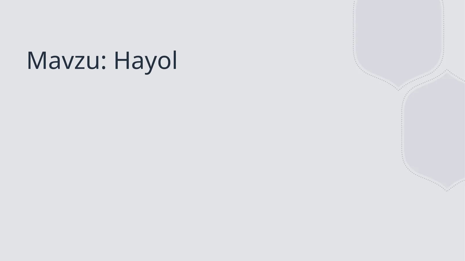 Hayol