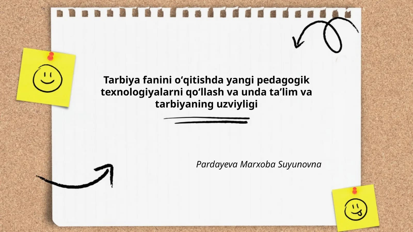 Yangi Pedagogik Texnologiyalar