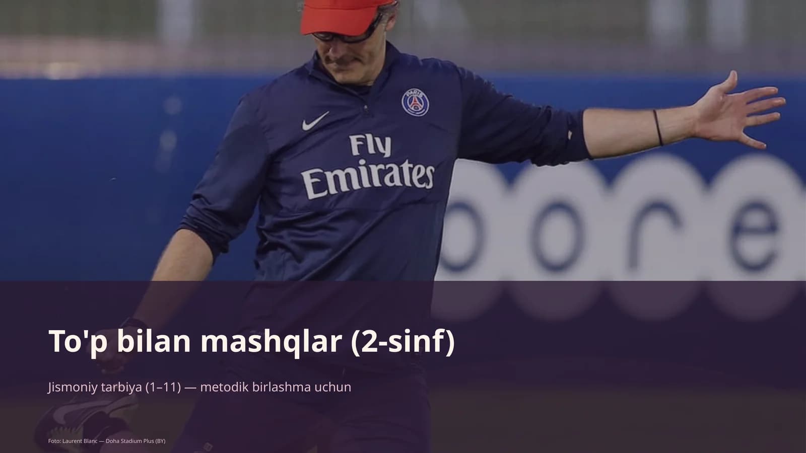 To'p bilan mashqlar (2-sinf)