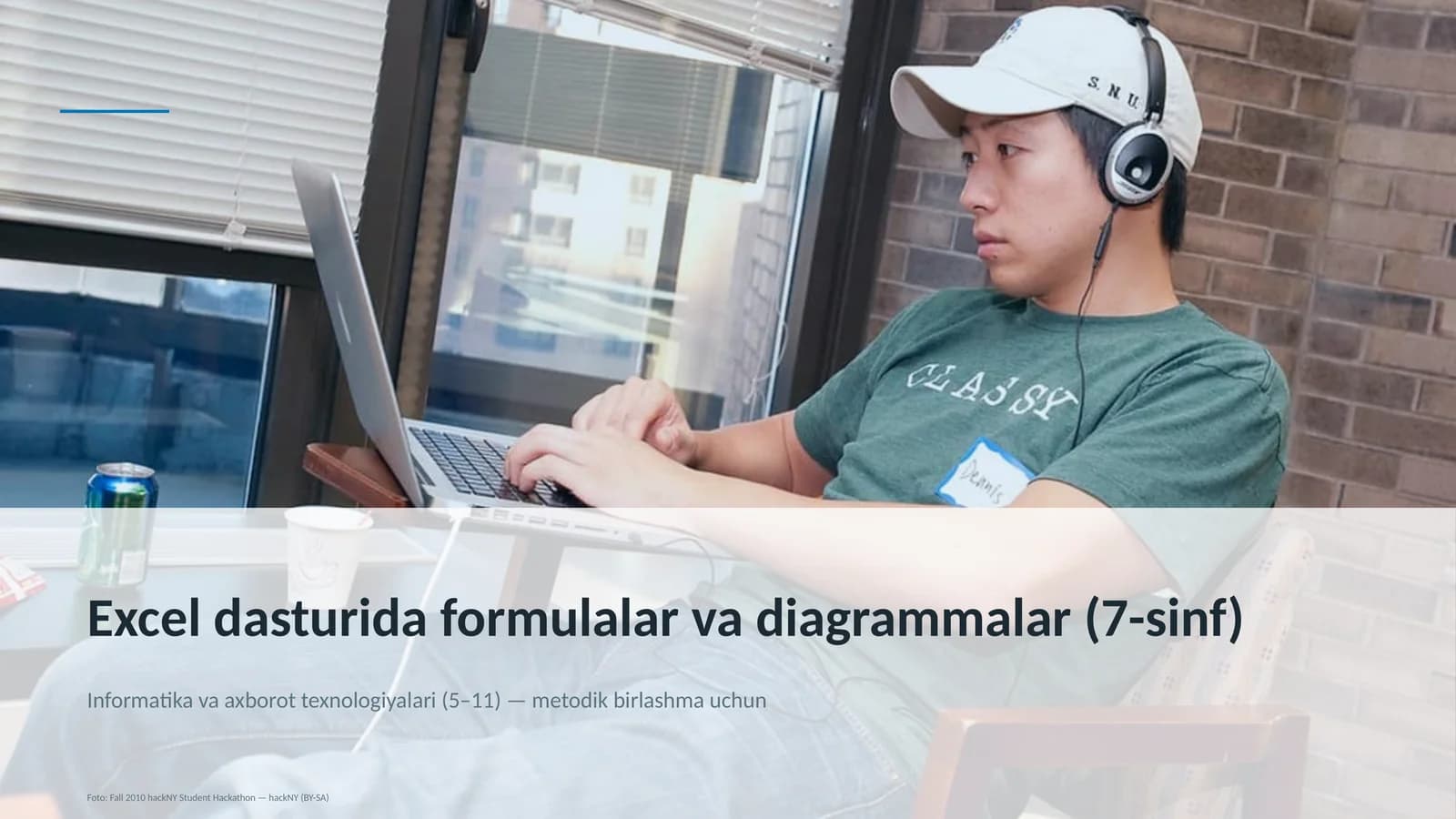 Excel dasturida formulalar va diagrammalar (7-sinf)