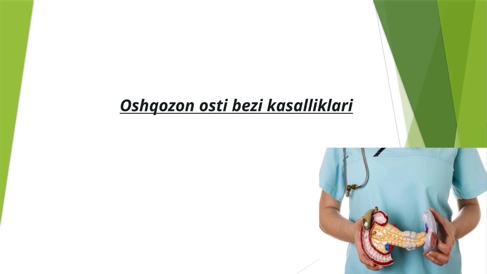 Oshqozon osti bezi sintopiyasi