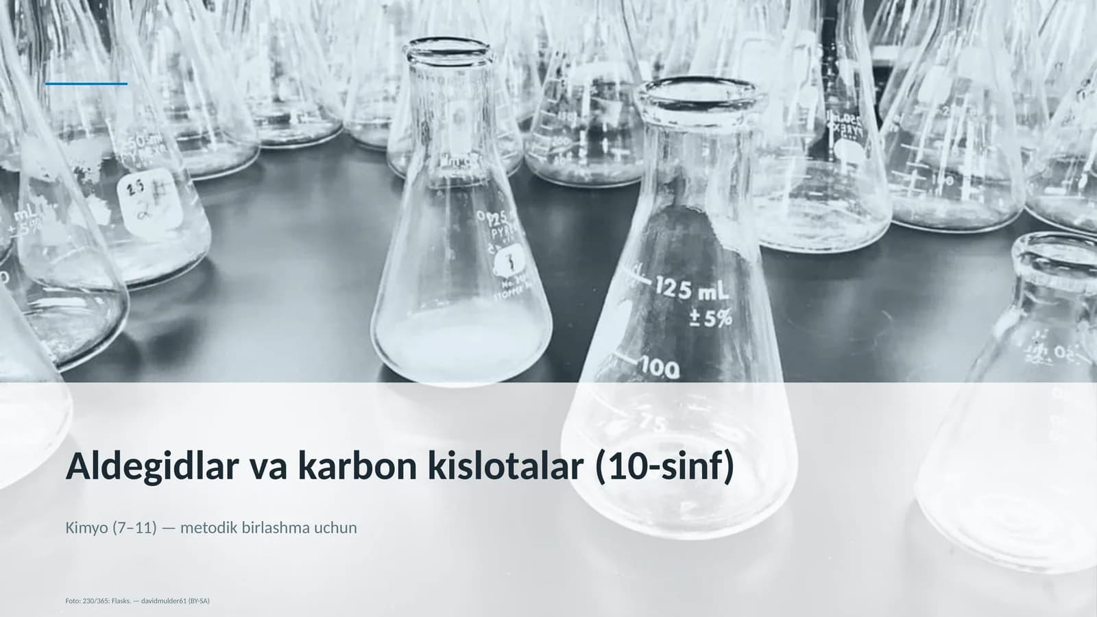 Aldegidlar va karbon kislotalar (10-sinf)