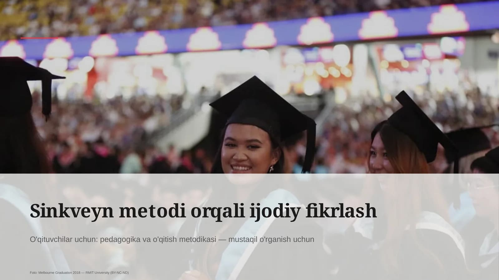 Sinkveyn metodi orqali ijodiy fikrlash