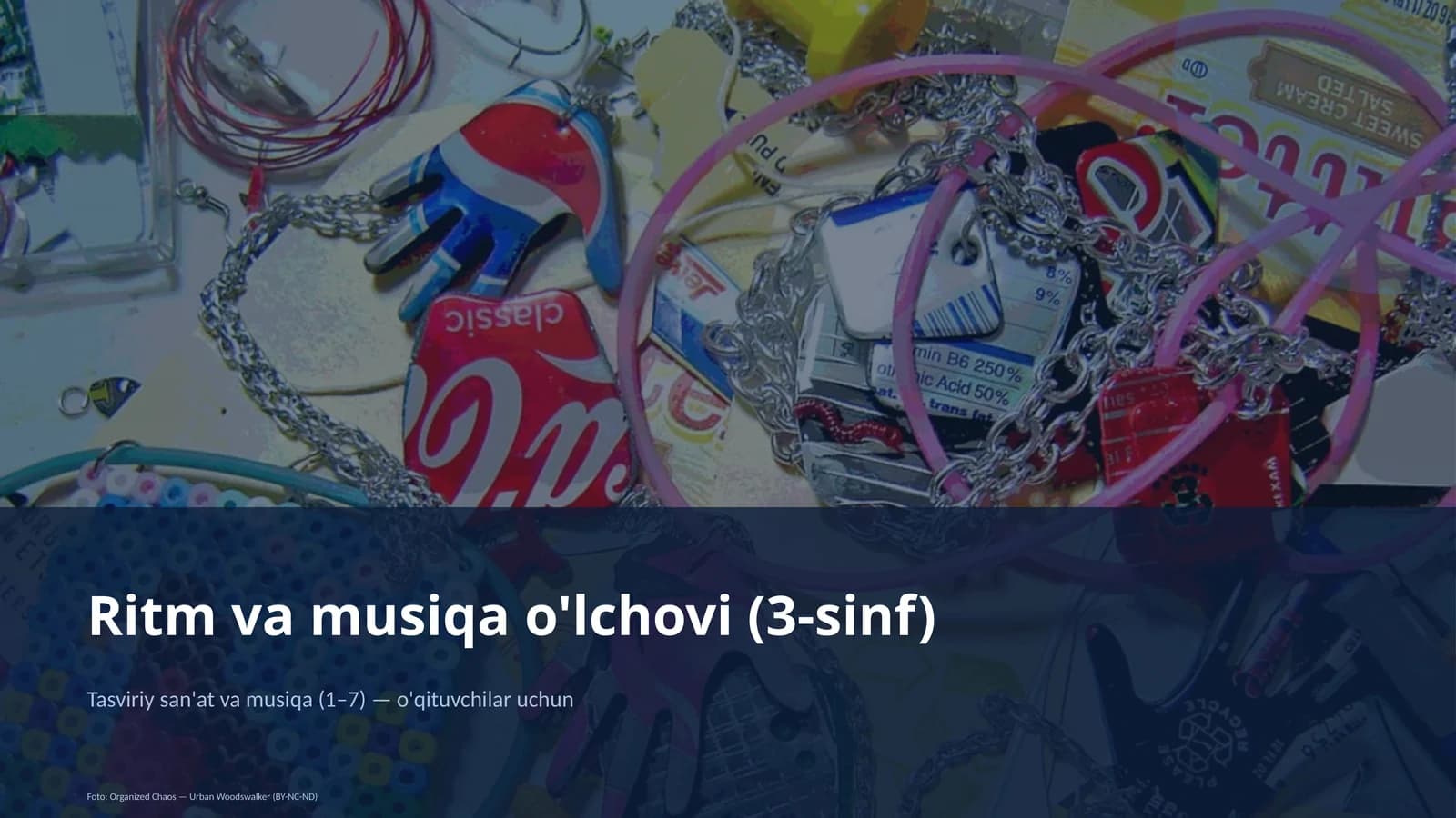 Ritm va musiqa o'lchovi (3-sinf)