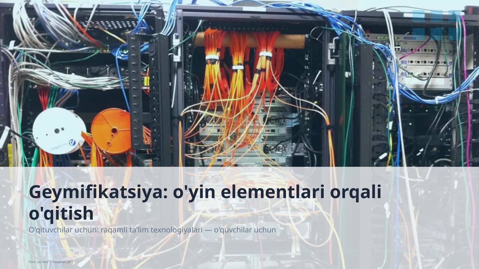 Geymifikatsiya: o'yin elementlari orqali o'qitish