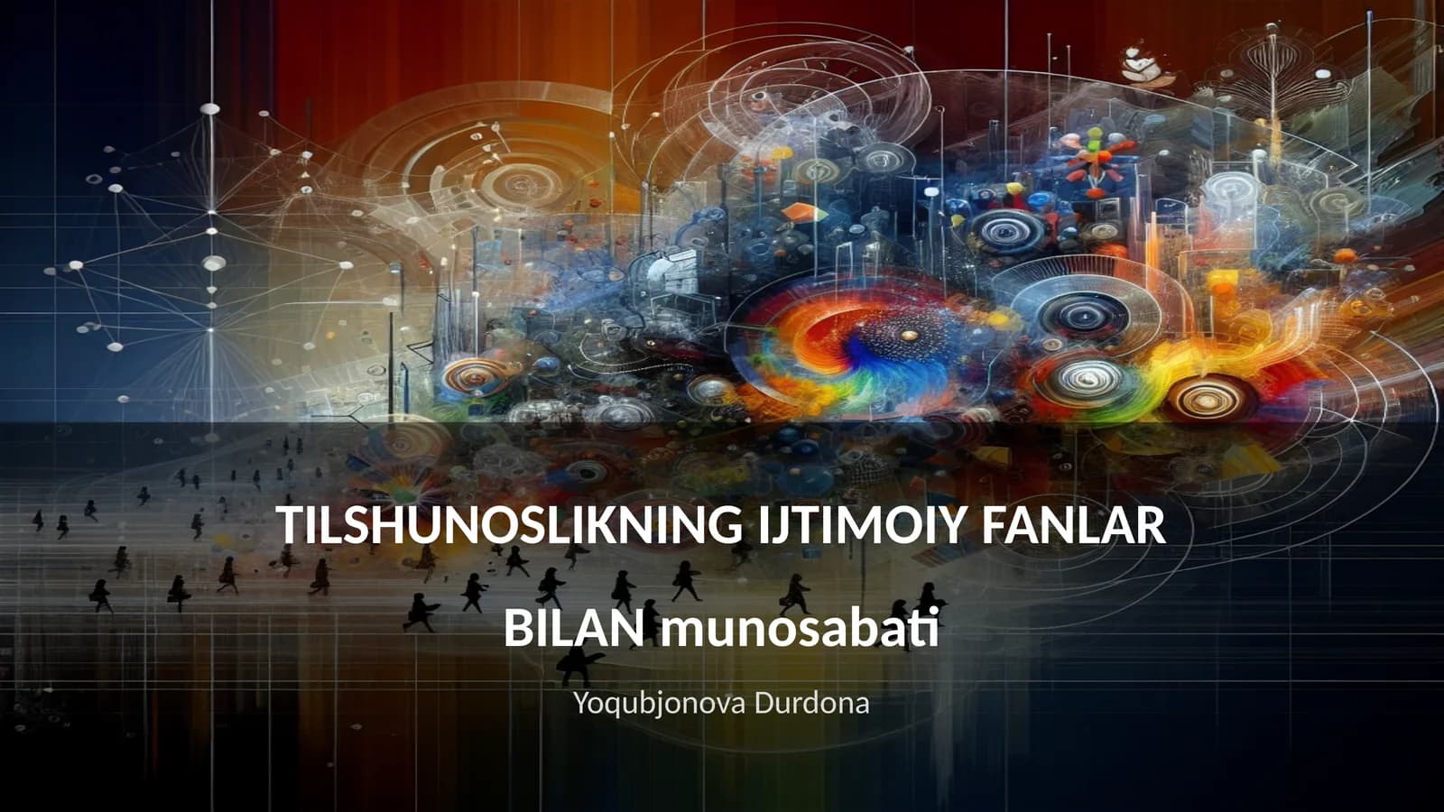 Tilshunosliik va ijtimoiy fanlar munosabati