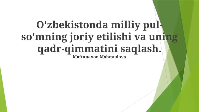 Valyuta Kurslari Mexanizmlari