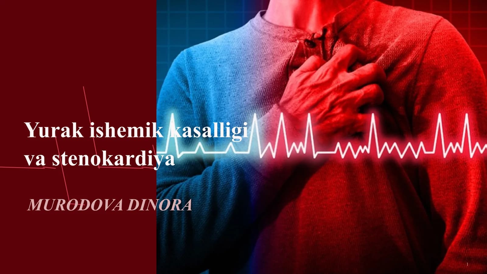 Yurak ishemik kasalligi va stenokardiya