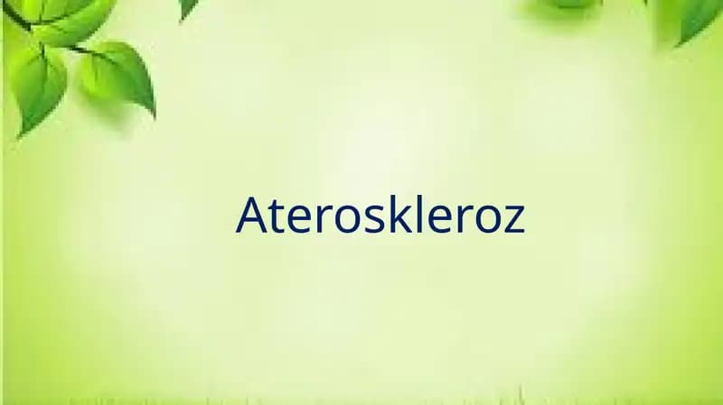 Ateroskleroz