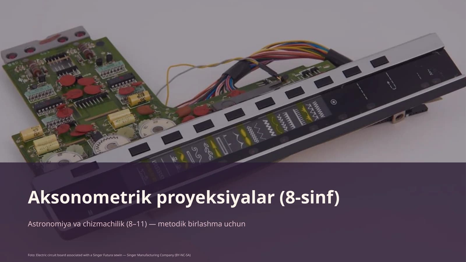 Aksonometrik proyeksiyalar (8-sinf)