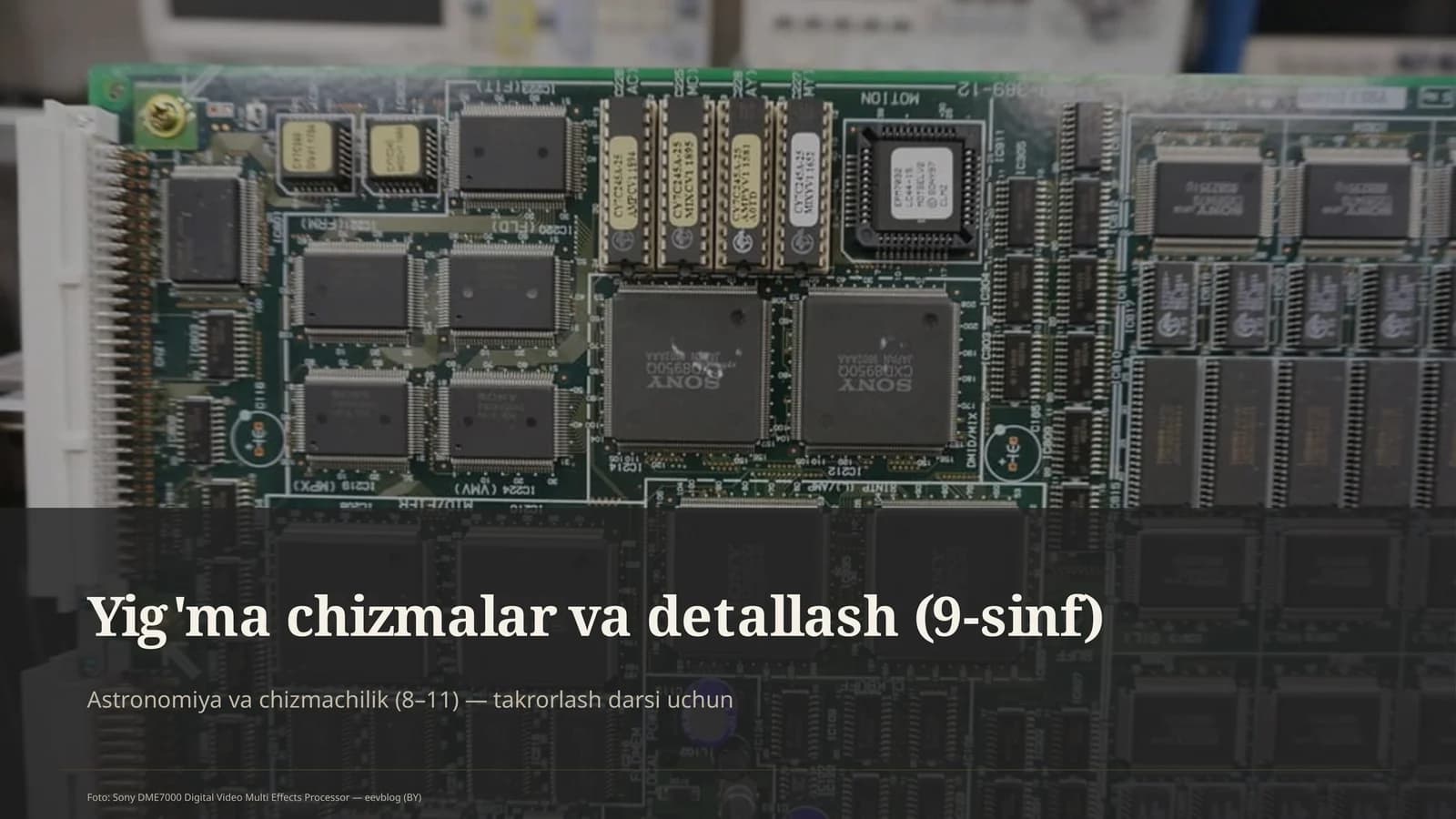 Sony DME7000 Digital Video Multi Effects Processor