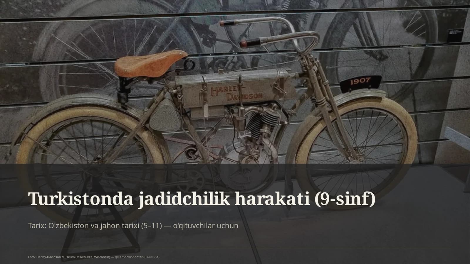 Turkistonda jadidchilik harakati (9-sinf)