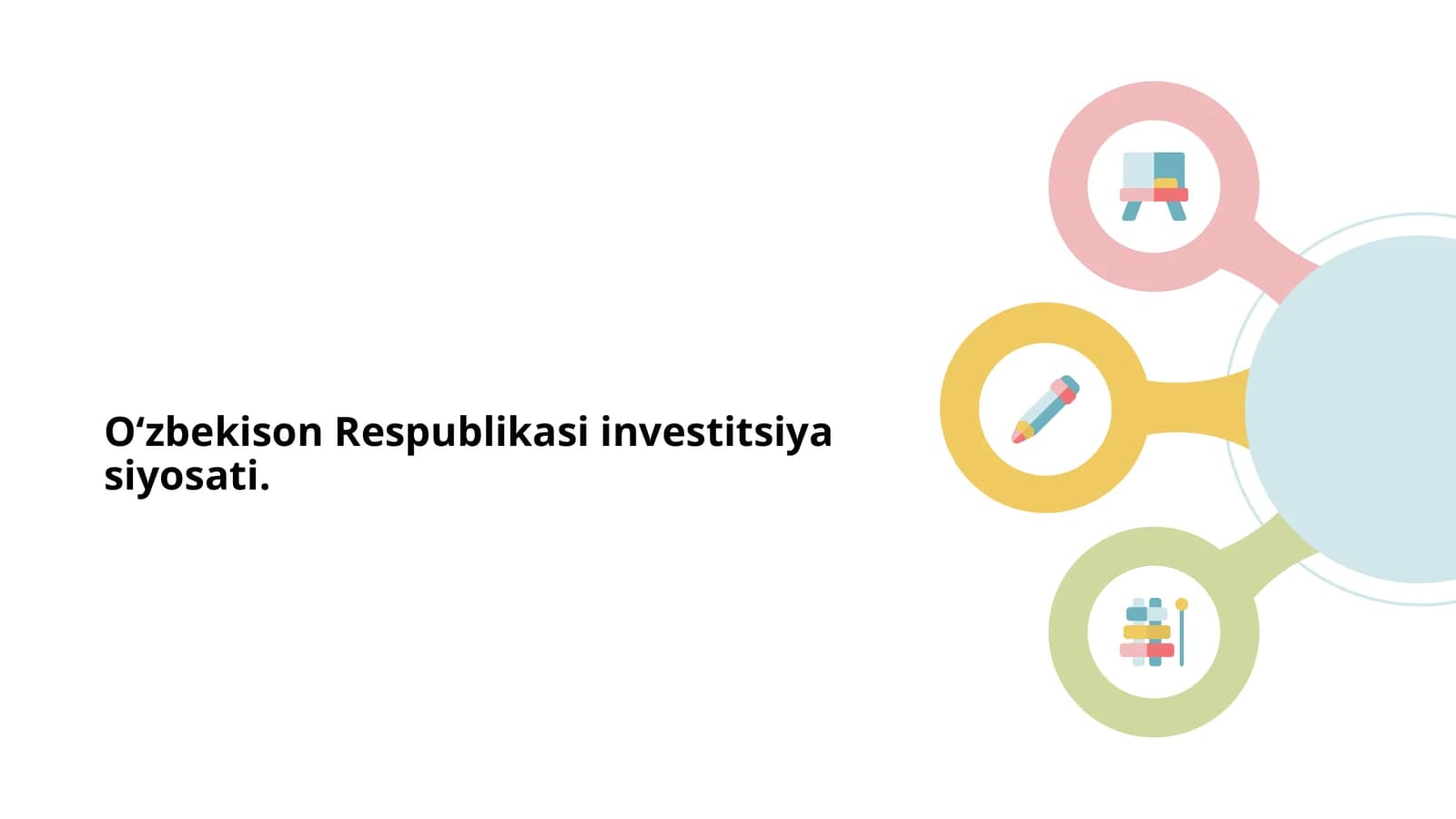 O‘zbekison Respublikasi investitsiya siyosati
